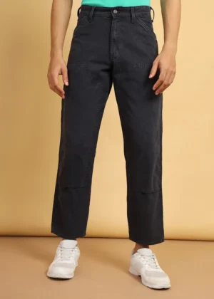 Men Lightly Washed Relaxed Fit Jeans